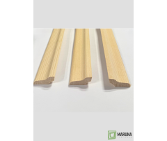 Set kútových lišt 4,5cm, v dĺžkach 1m a 1,5m Set kútových lišt 4,5cm, v dĺžkach 1m a 1,5m