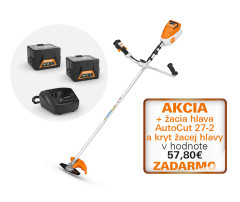 STIHL FSA 80, set s 2x AK 30 S + AL 101