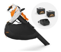 STIHL SHA 56, set s 2x AK 20