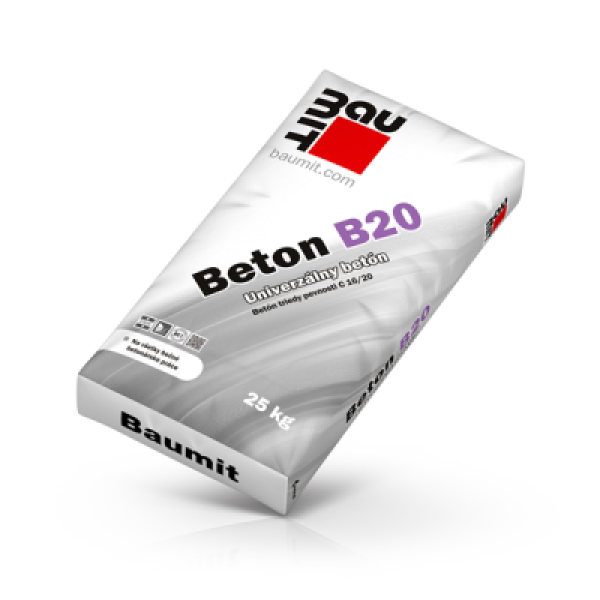 Baumit suchý betón B20, 25 kg Baumit suchý betón B20, 25 kg