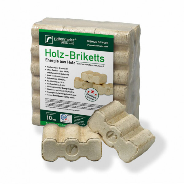 Brikety - balenie 10 kg