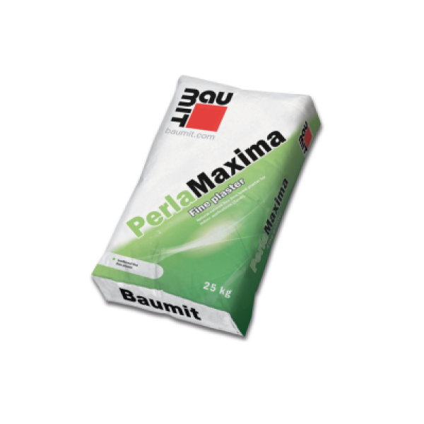 Baumit omietka jemná vnútorná 25 kg (šťuk) ručná Perla Maxima Baumit omietka jemná vnútorná 25 kg (šťuk) ručná Perla Maxima