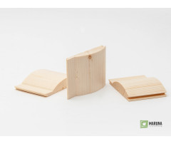 Zrubový obklad 2,0 cm x 11,7 cm x 3,0 m, malý oblúk Zrubový obklad 2,0 cm x 11,7 cm x 3,0 m, malý oblúk