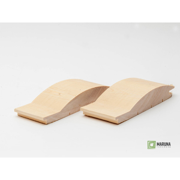 Zrubový obklad 4,2 cm x 23,3 cm x 4 m, s pevným šparungom Zrubový obklad 4,2 cm x 23,3 cm x 4 m, s pevným šparungom